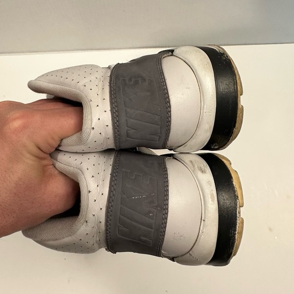 Nike Air Trainer SC High "Vast Grey" 2018 - Rare Authentic White Retro Size 10.5 - Picture 8 of 13